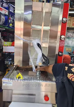 New Improved Gas 3 Burner Shawarma