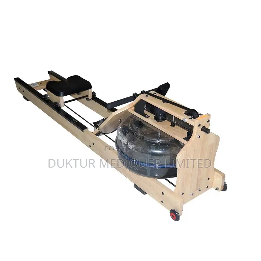 Commercial Wooden Water Rower (Gym Use)