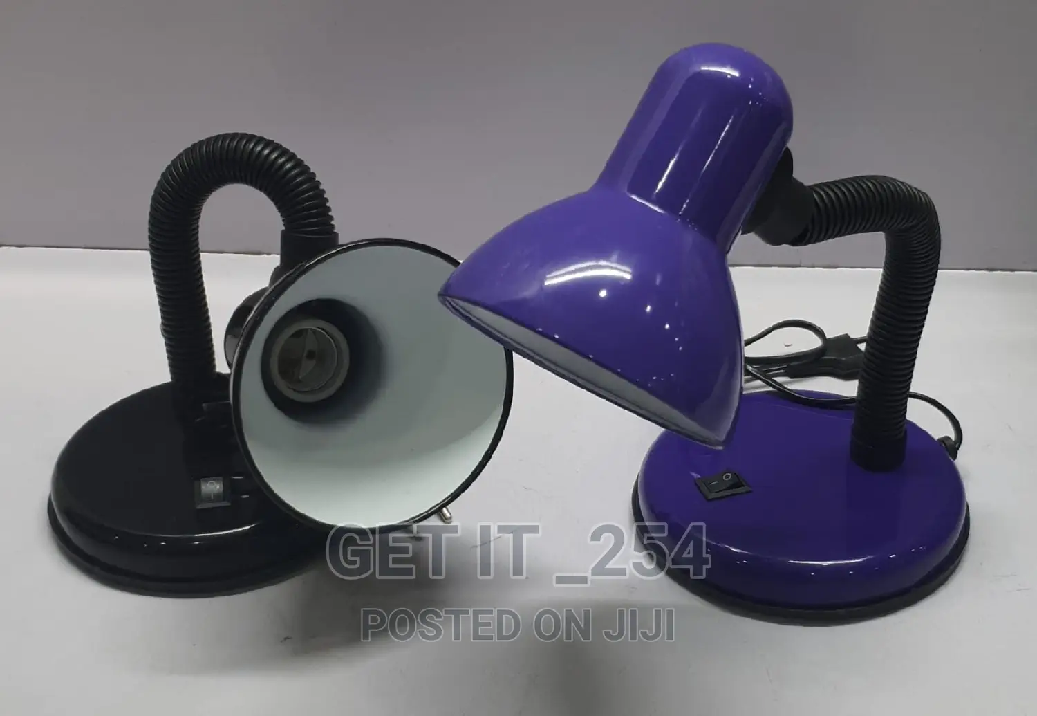 Screw Bulb Bedside Lamp Available in Bulb Included