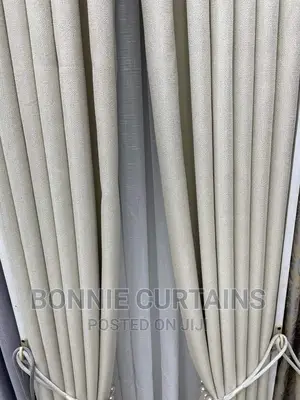Grey Dark and White Sheers for Guests Rooms