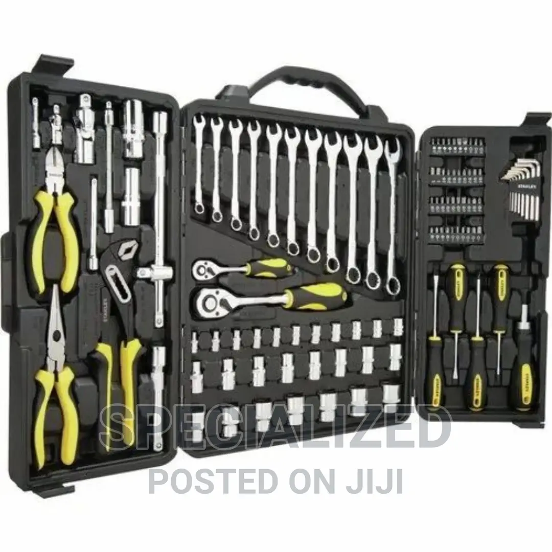 Stanley 110 Piece Multi Set Toolkit Toolbox Tools