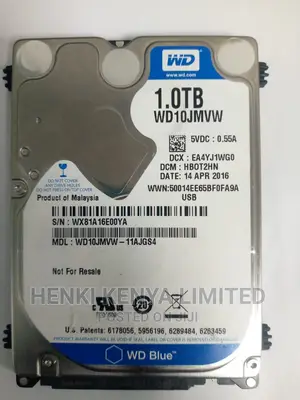 1tb WD Blue Internal Laptop Hard Drive
