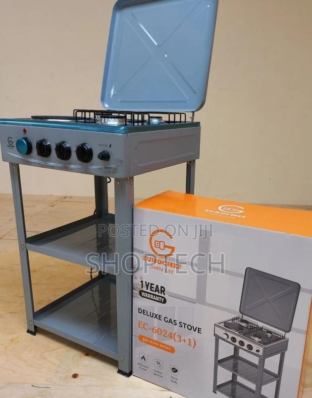 Cooker Eurochef 3+1 Cooker With Shelves