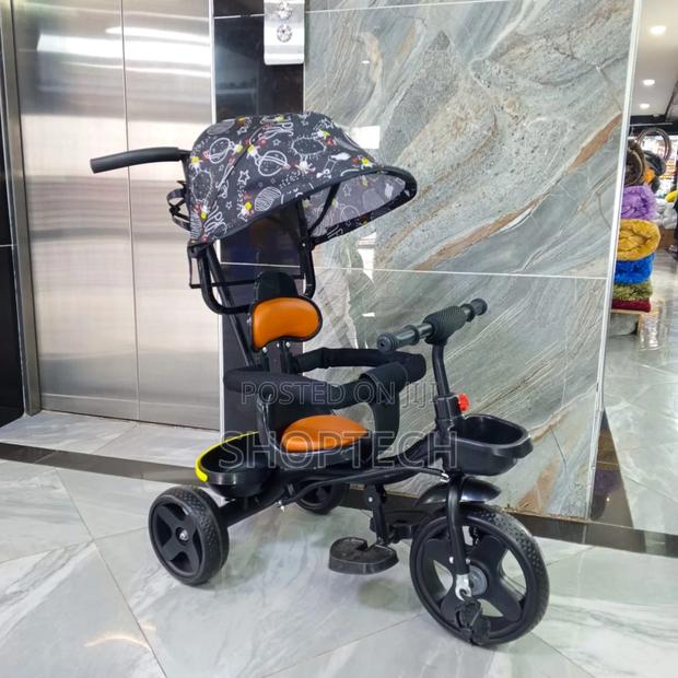 Push Tricycle With Printed Canopy - thumbnail 4