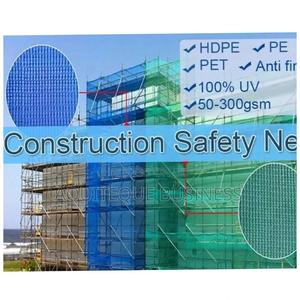 Construction Safety Nets. Green in Color - main view