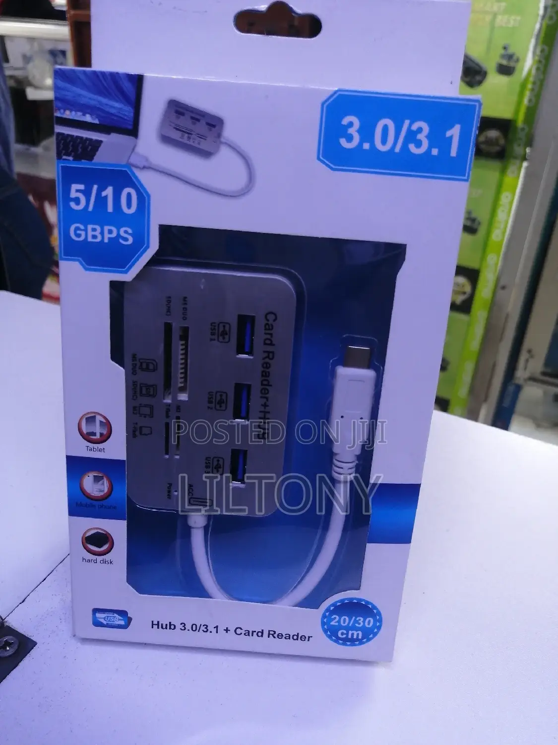 Usb C Hub With Usb Port and Card Reader