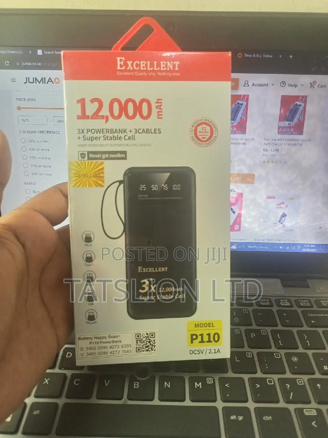 Excellent Power Bank 12000mah
