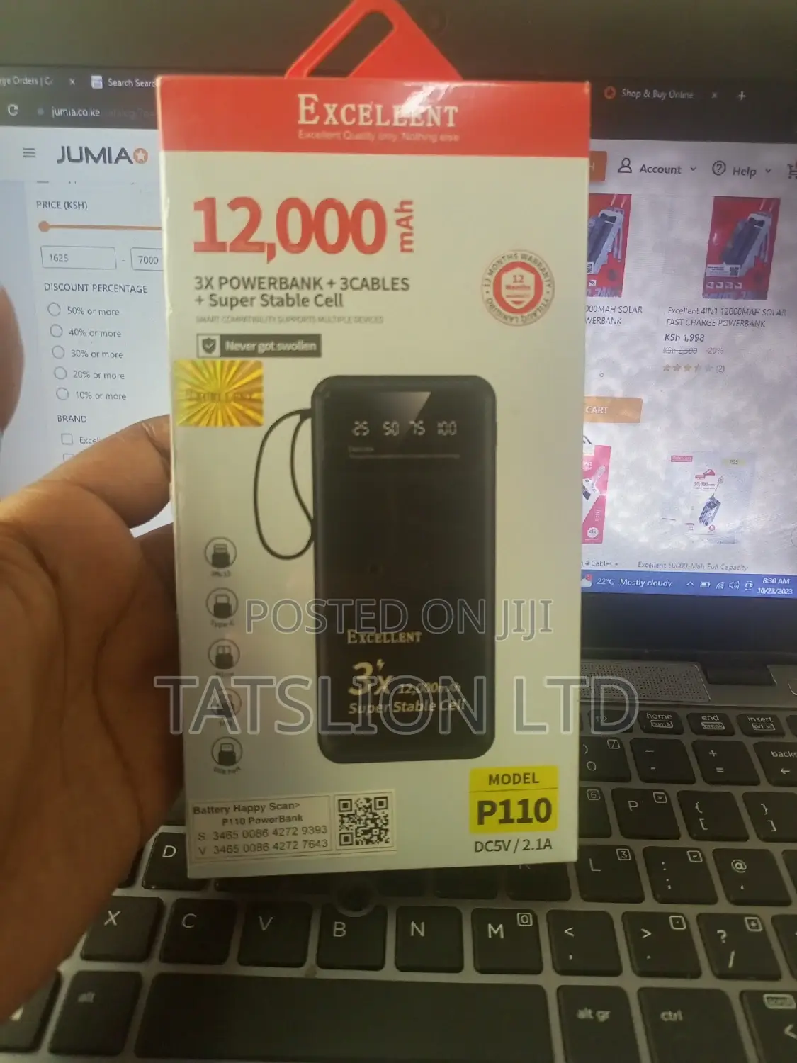 Excellent Power Bank 12000mah
