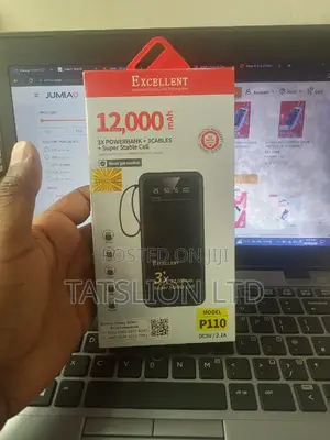 Excellent Power Bank Super Fast 12000mah