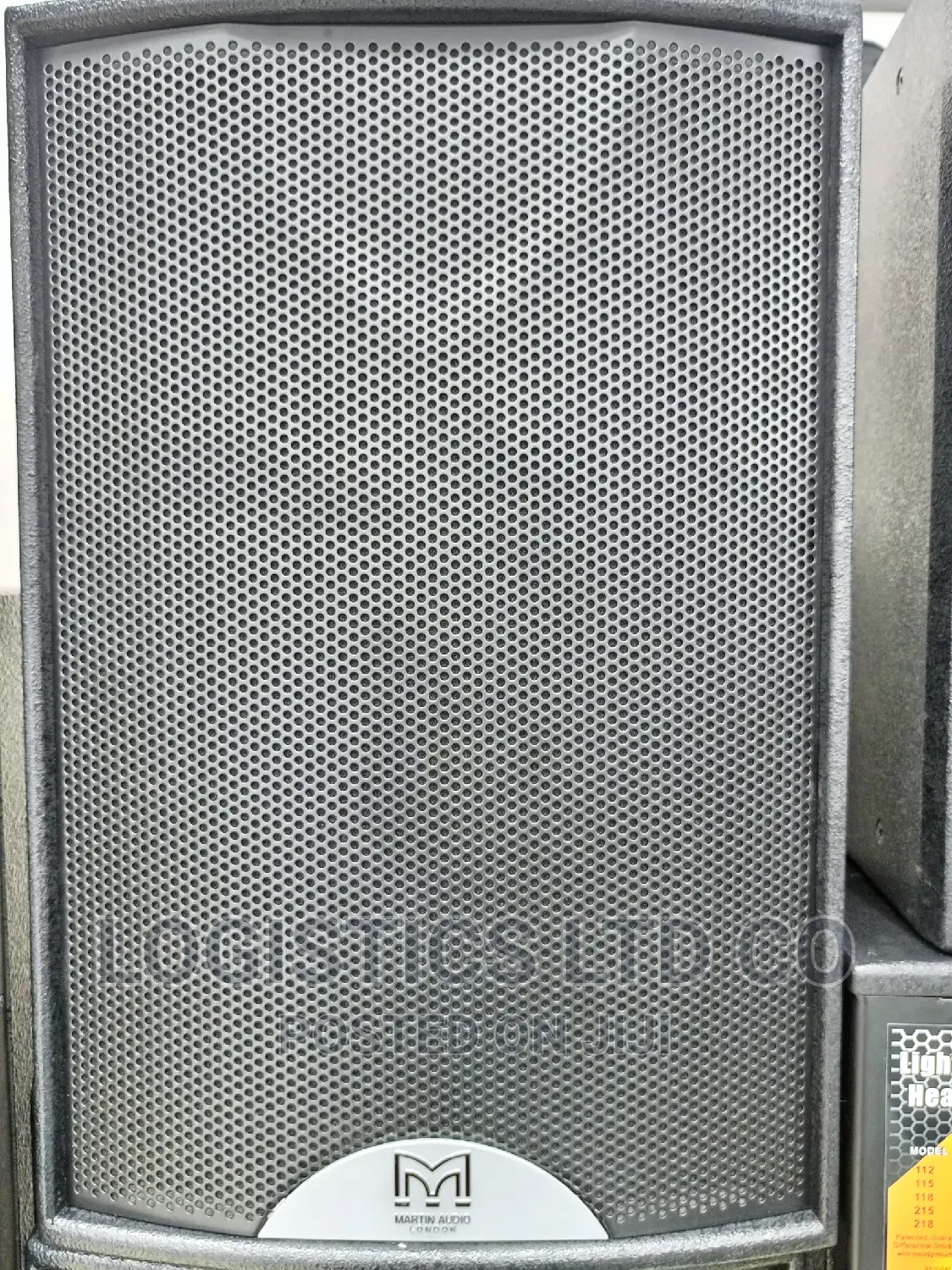 Martin Audio Blackline X15|15"Passive 2-Way Portable Speaker