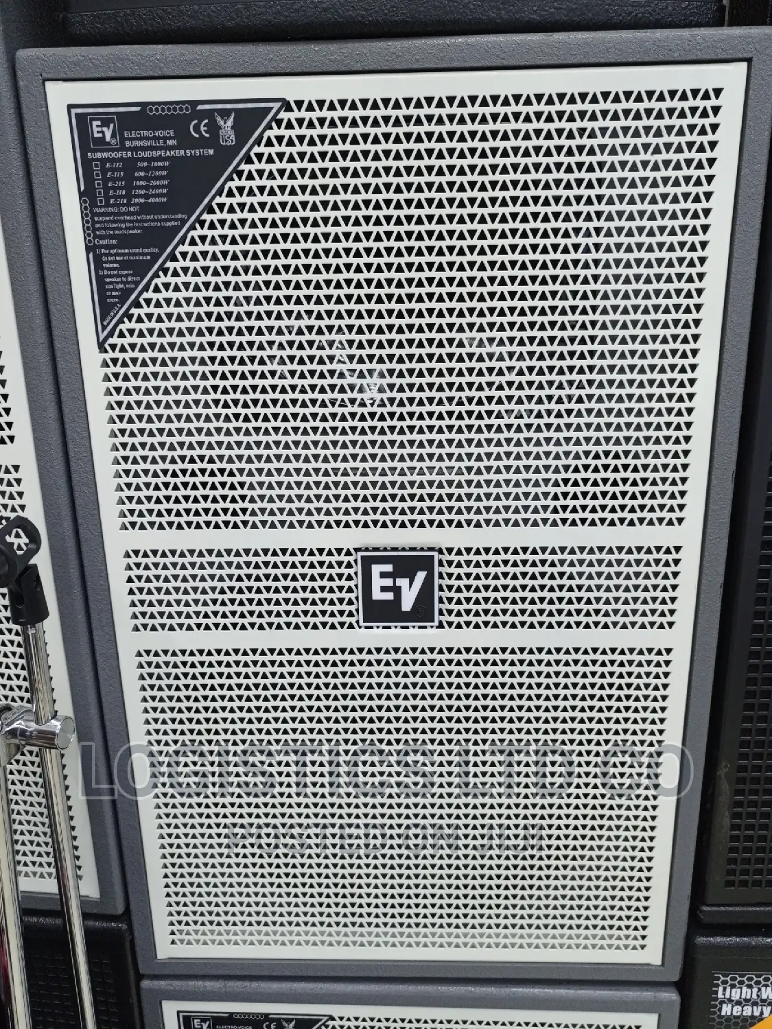 Ev White 15′′ Midrange Speaker Ds115