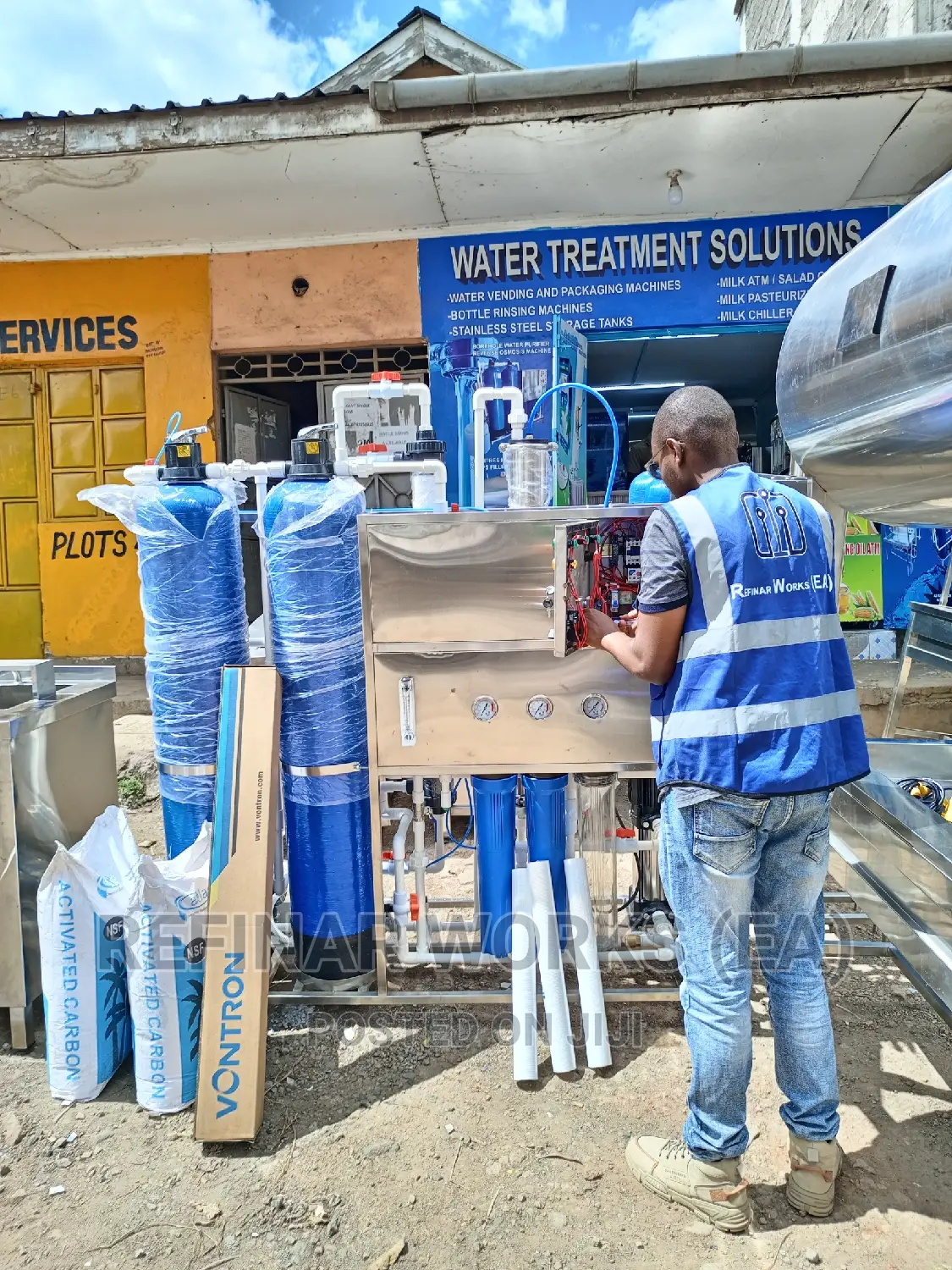Water Purification/Packaging/Refilling Machines Systems