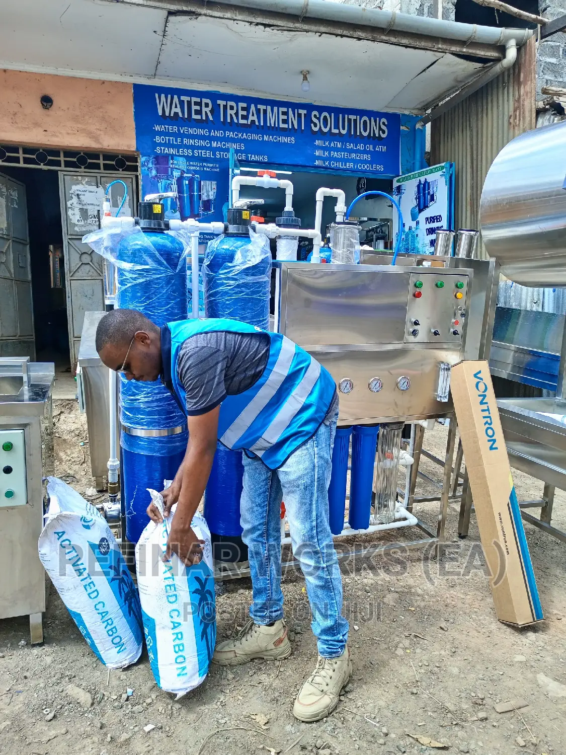 Water Purification Machine System - Commercial Industrial