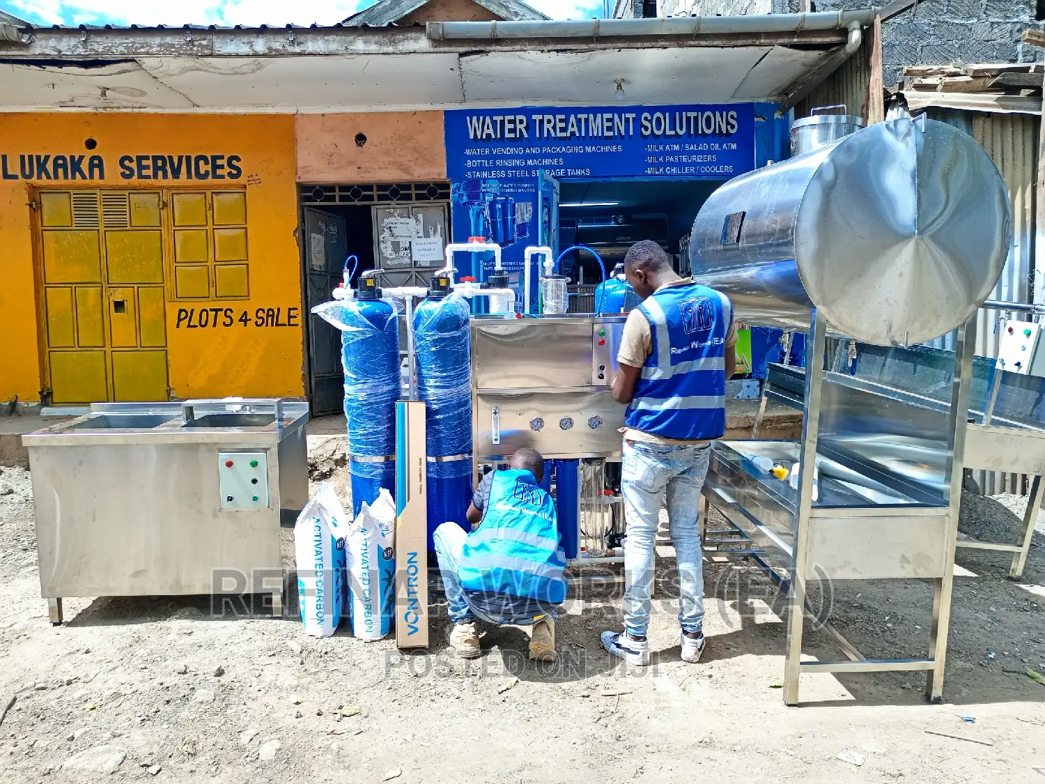Water Purification Machine System - Commercial Industrial