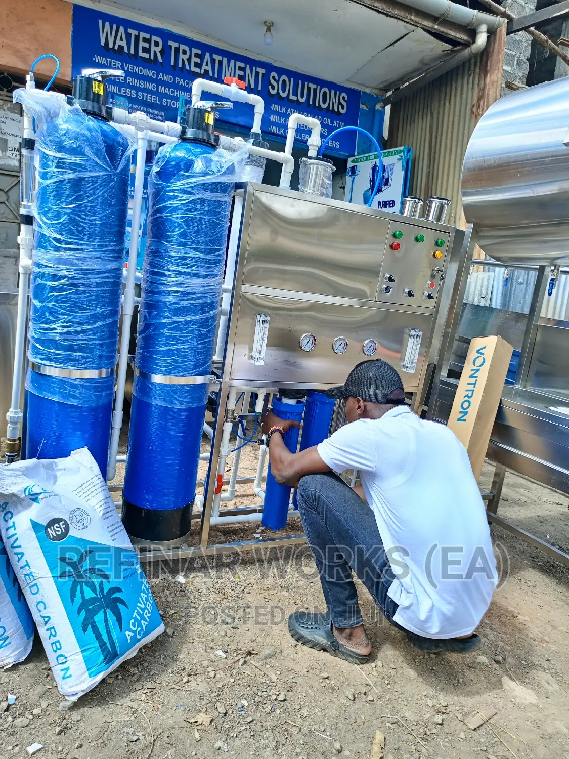 Water Purification Machine System - Commercial Industrial