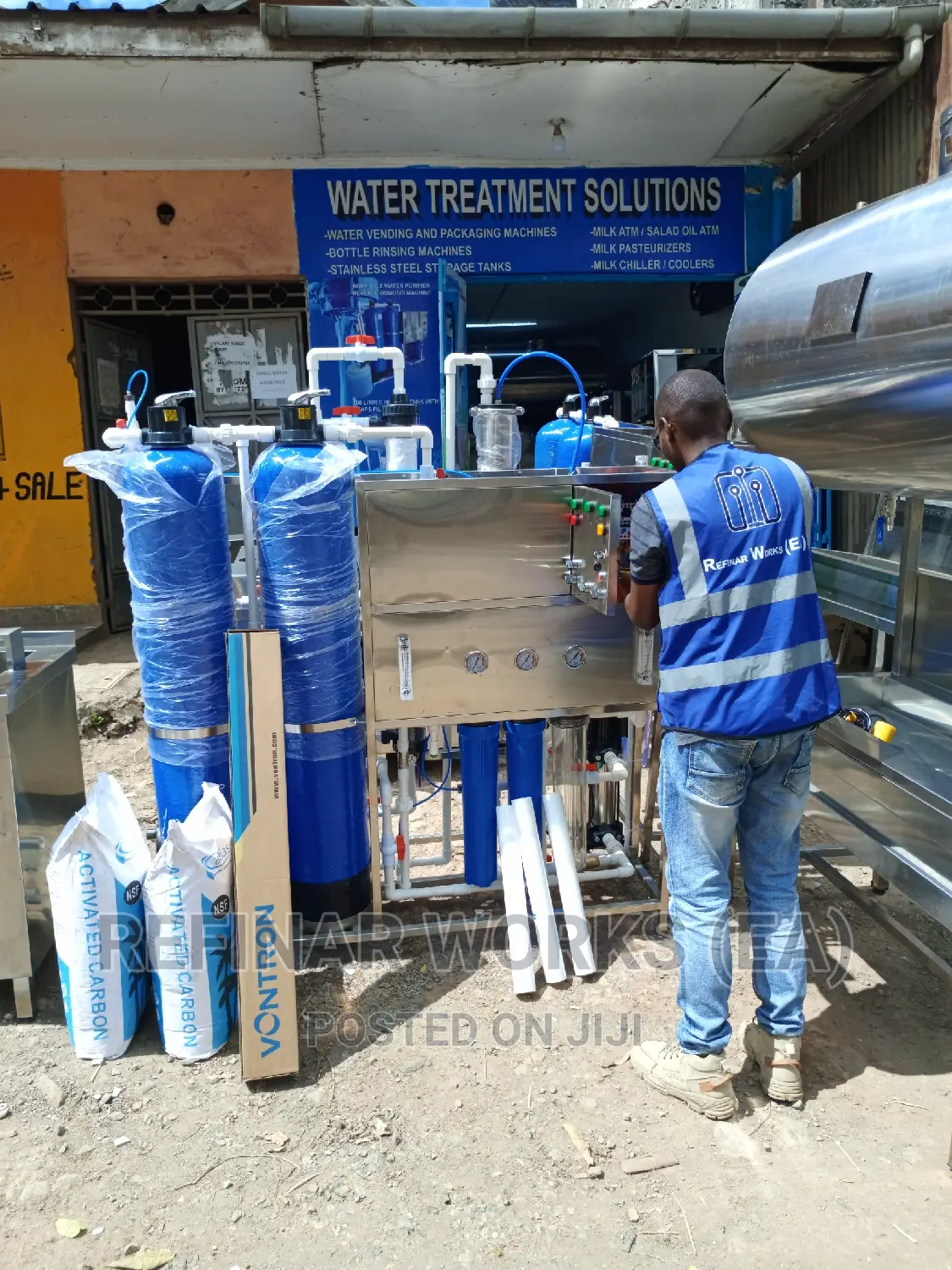 Reverse Osmosis Water Purification Machines for Vending