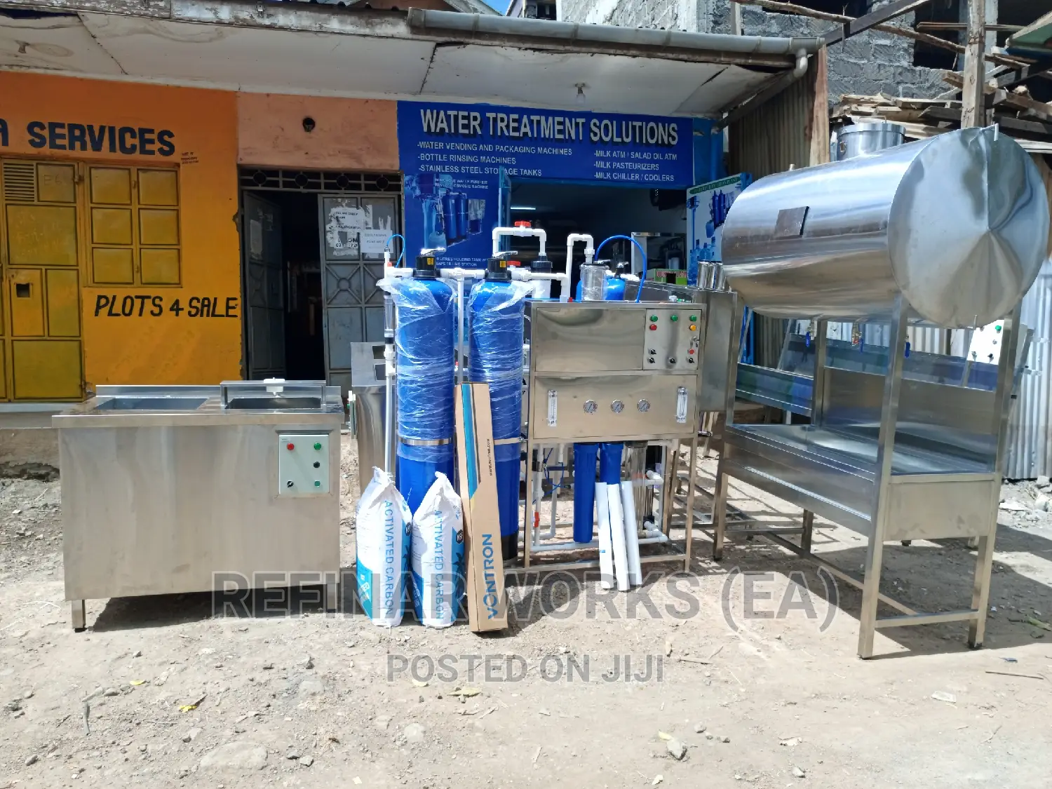 Reverse Osmosis Water Purification Machines for Vending