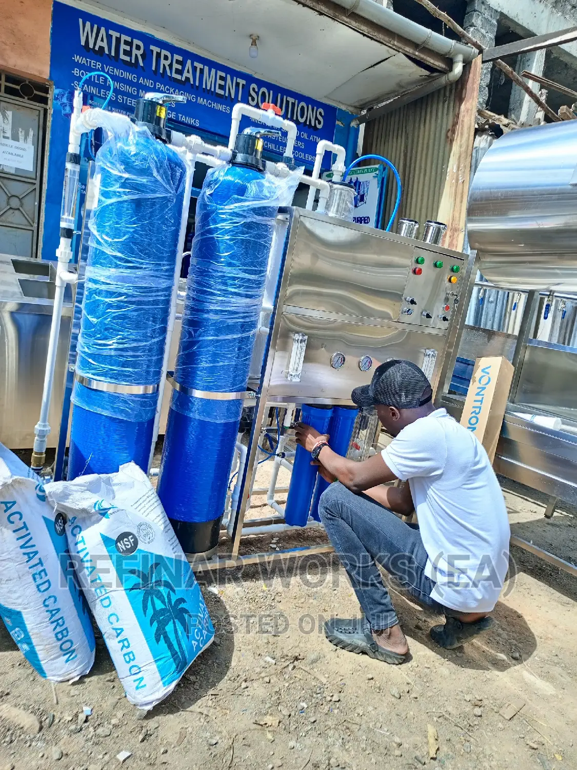 Reverse Osmosis Water Purification Machines for Vending