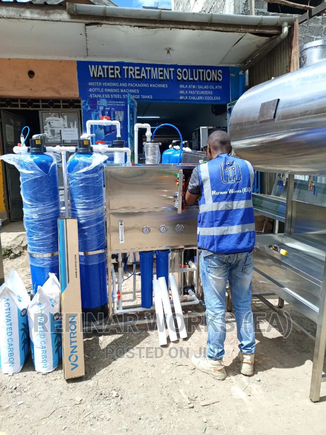 Reverse Osmosis Water Purifier Machines - Complete Set
