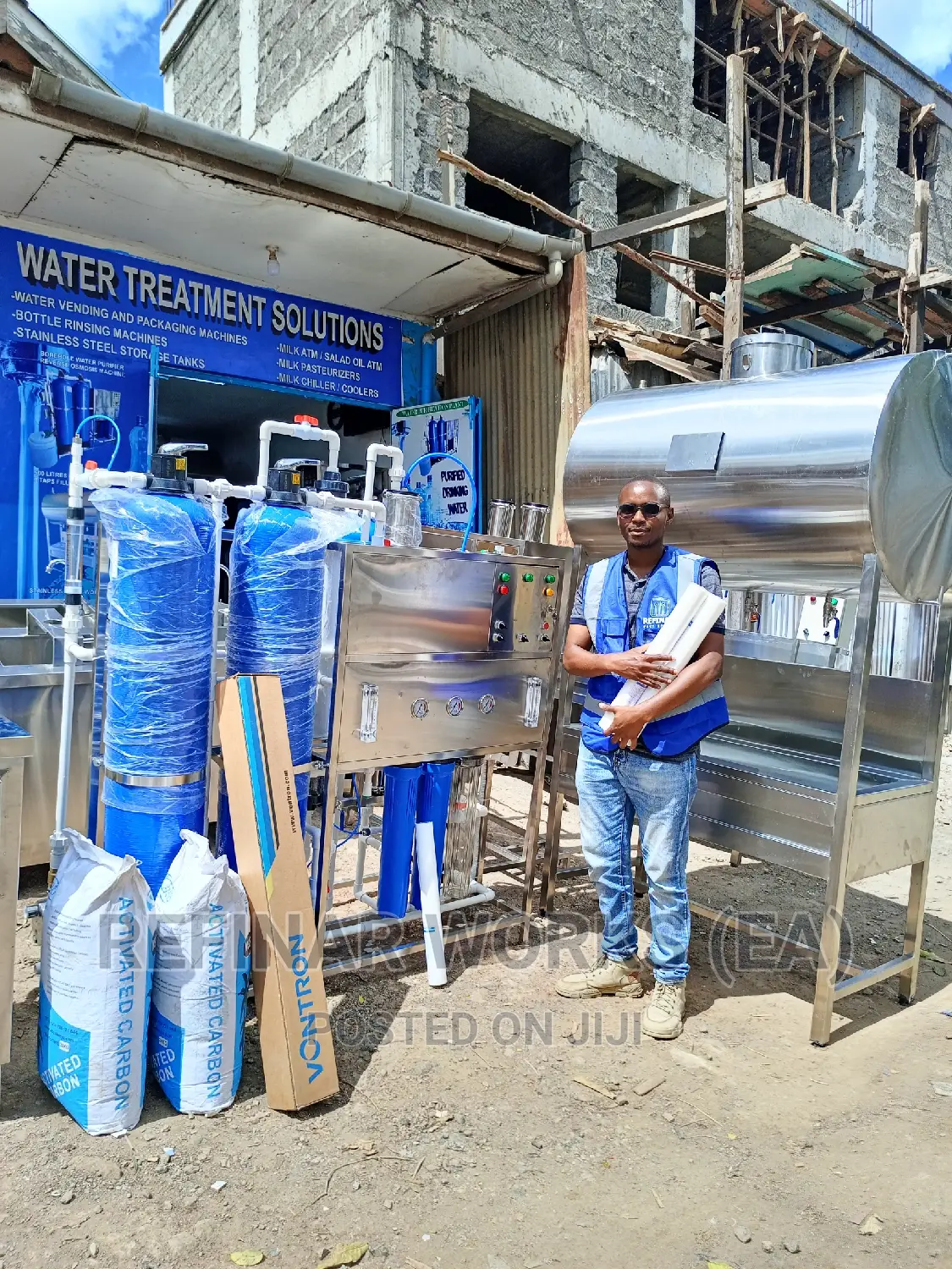 Reverse Osmosis Water Purifier Machines - Complete Set