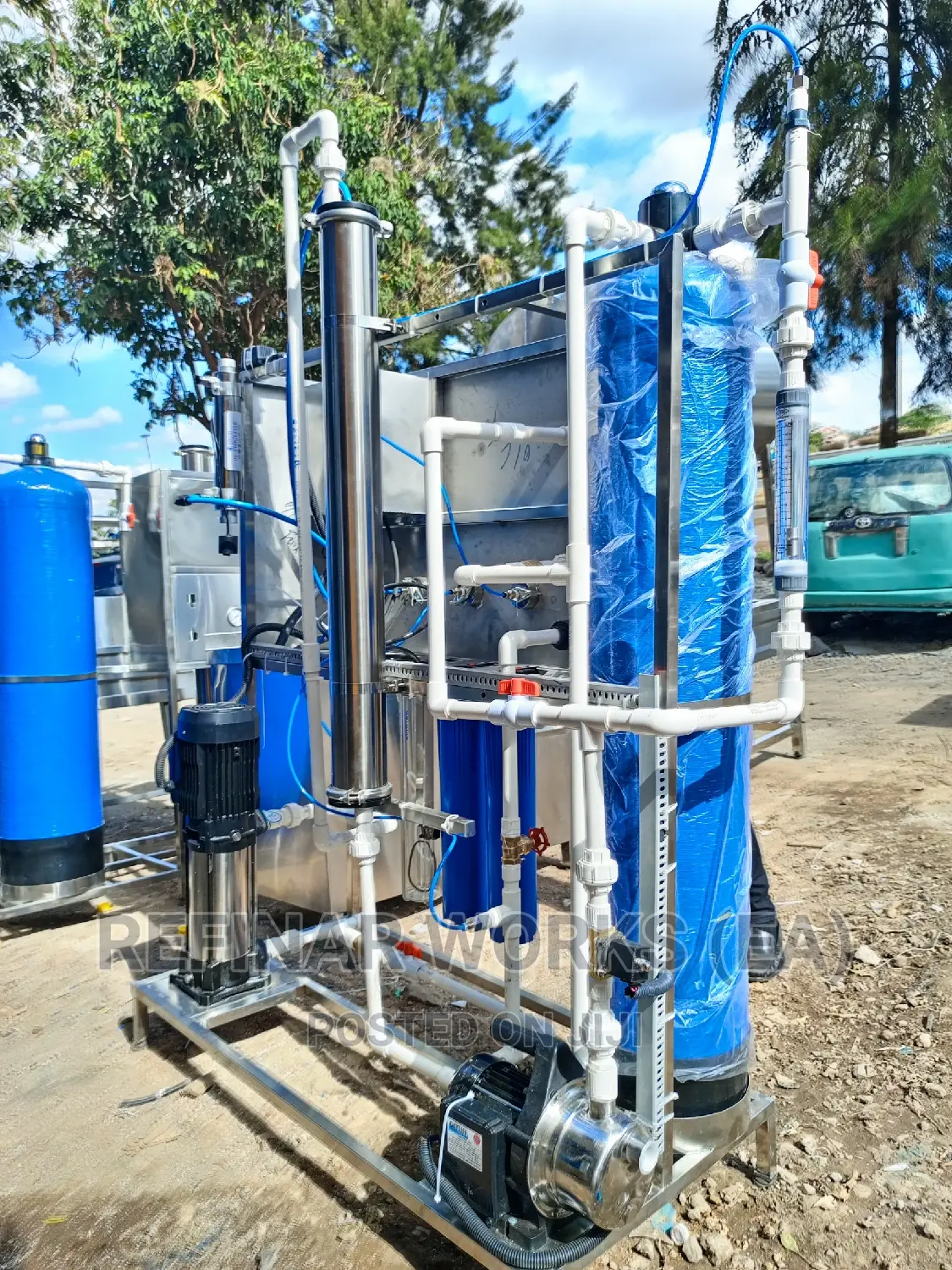 Commercial Water Treatment Machines, Complete Set Up