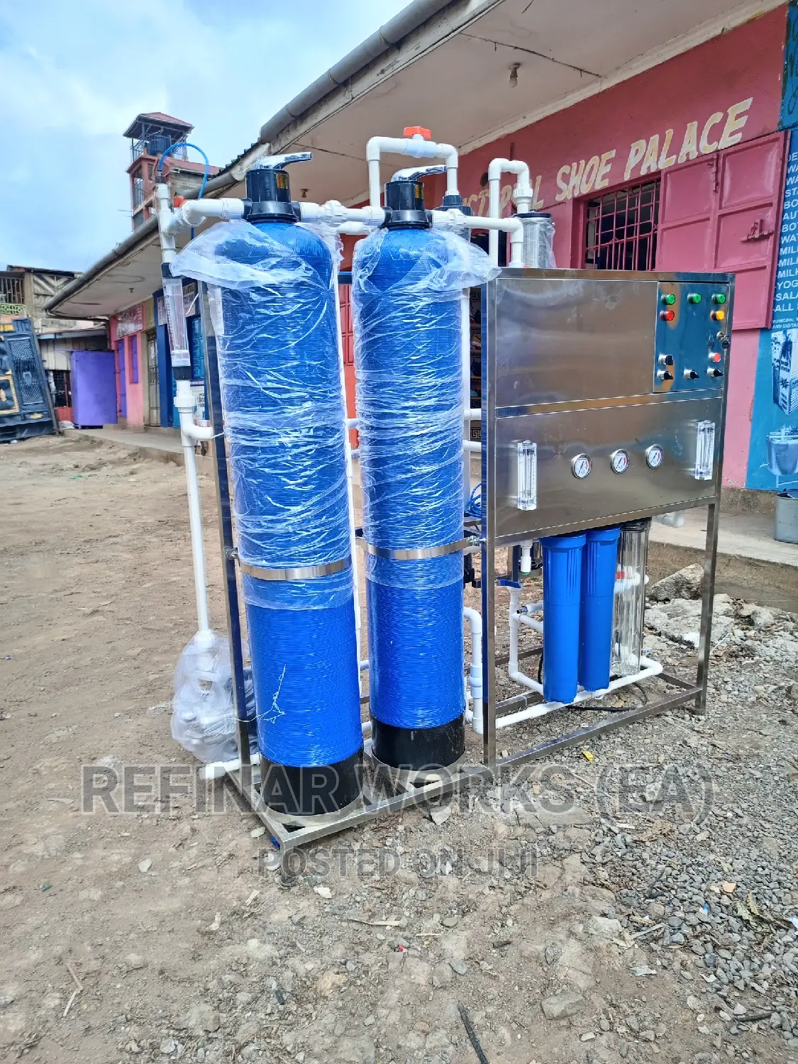 Commercial Water Treatment Machines, Complete Set Up