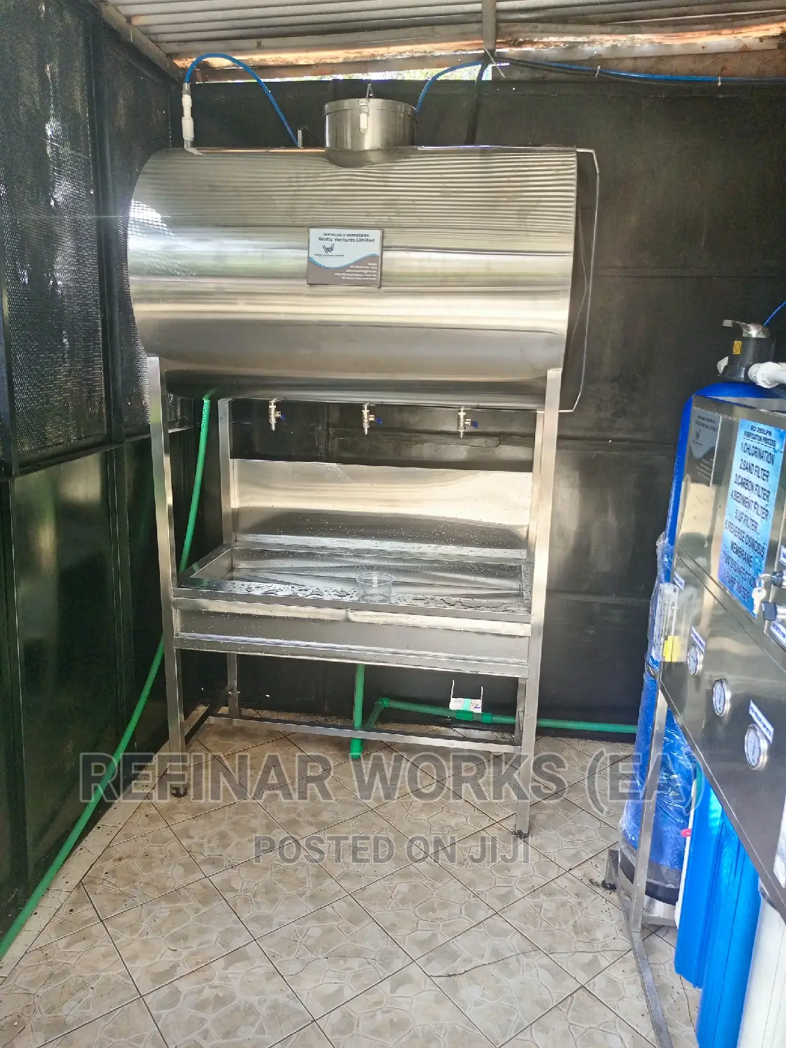Commercial Water Treatment Machines, Complete Set Up