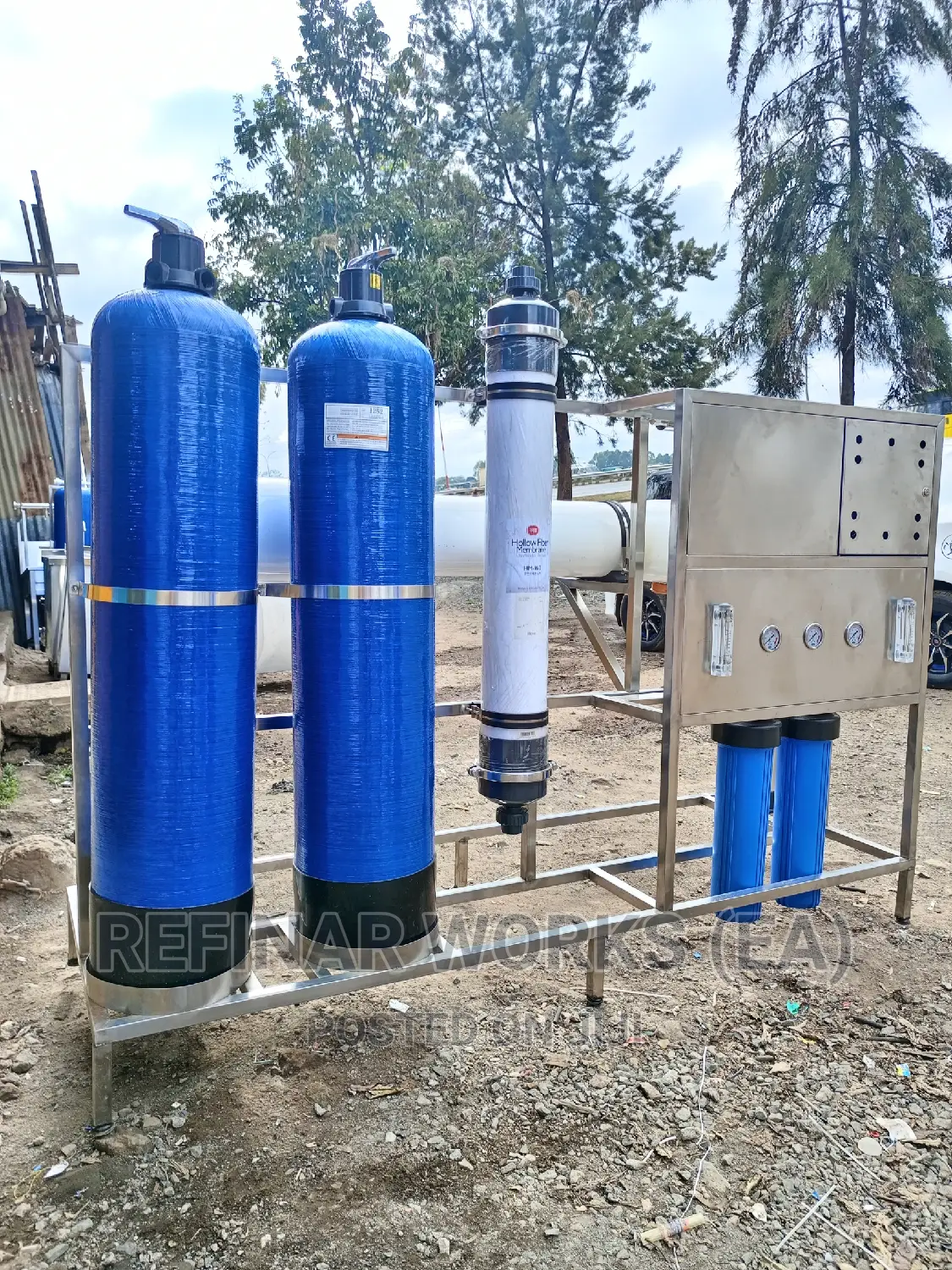 Commercial Water Treatment Machines, Complete Set Up
