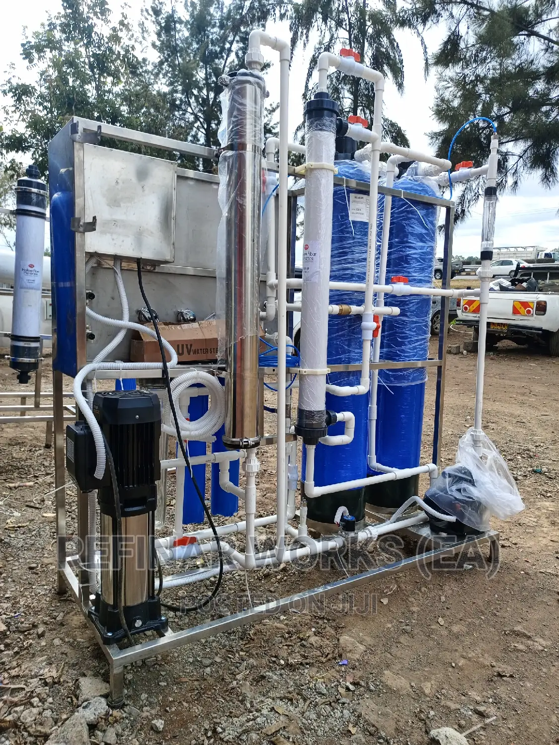 Commercial Water Treatment Machines, Complete Set Up