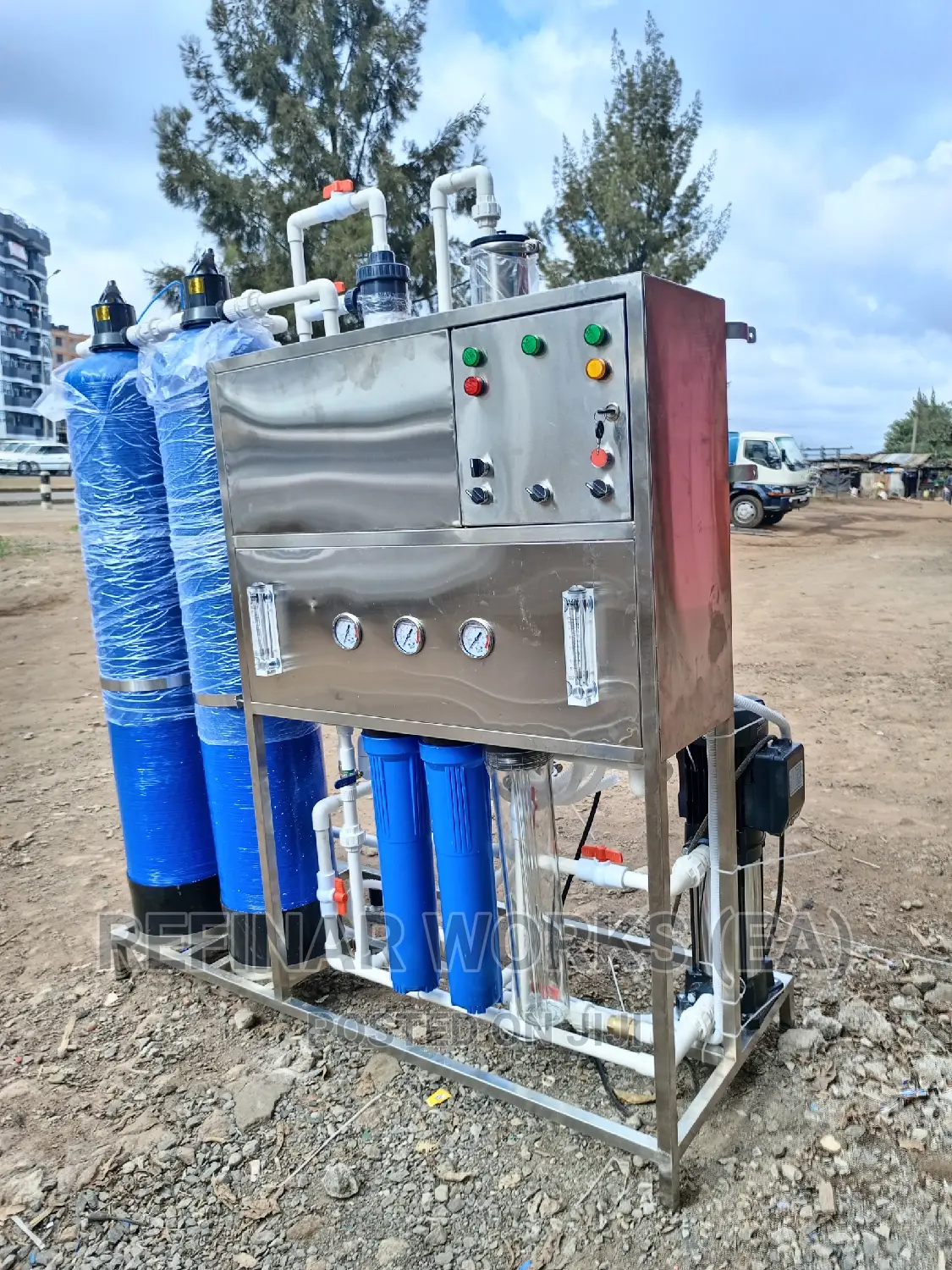 Commercial Water Treatment Machines, Complete Set Up