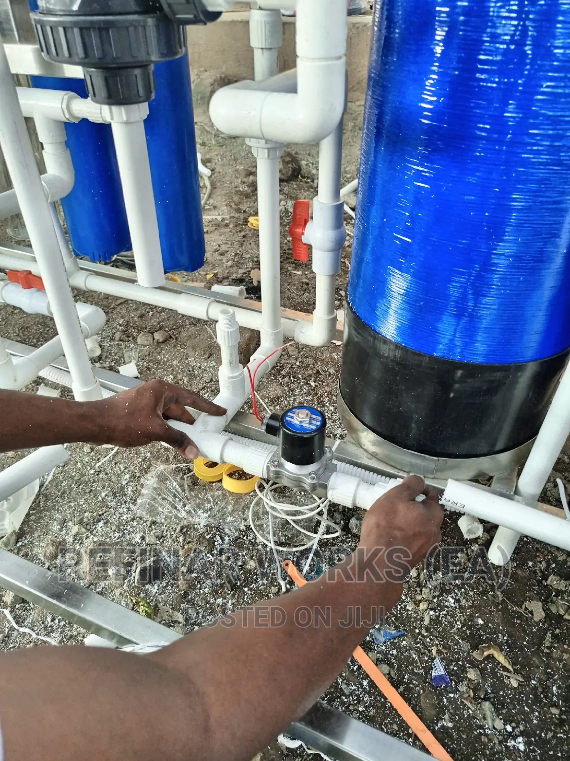 Commercial Water Treatment Machines, Complete Set Up