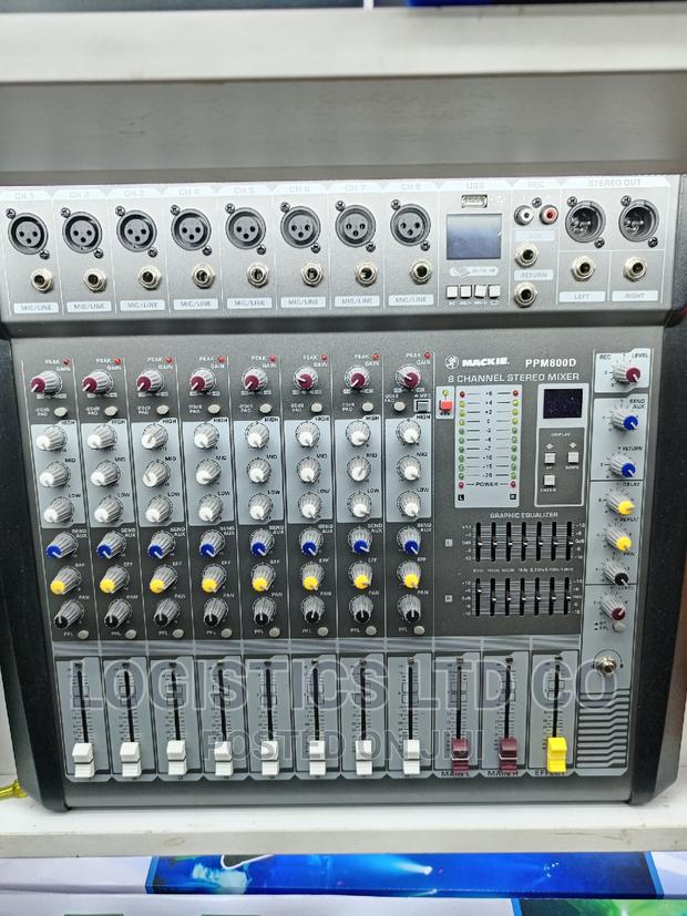 Mackie PPM800D 8channel Powered Mixer - thumbnail 2