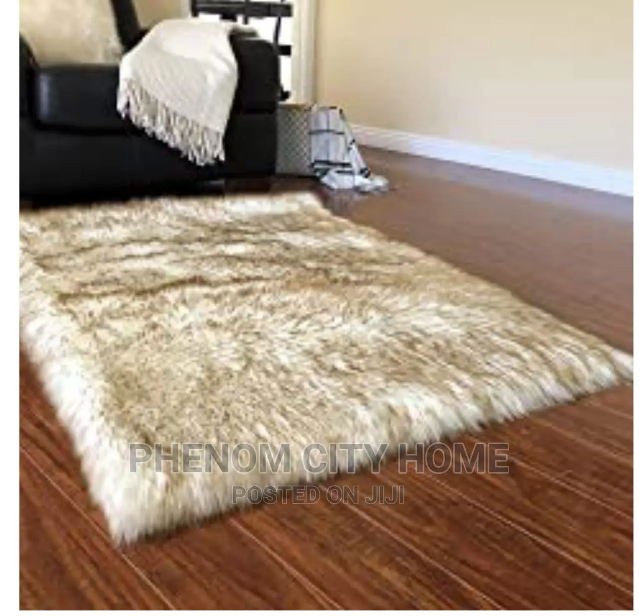 Faux Fur Bedside Mat
