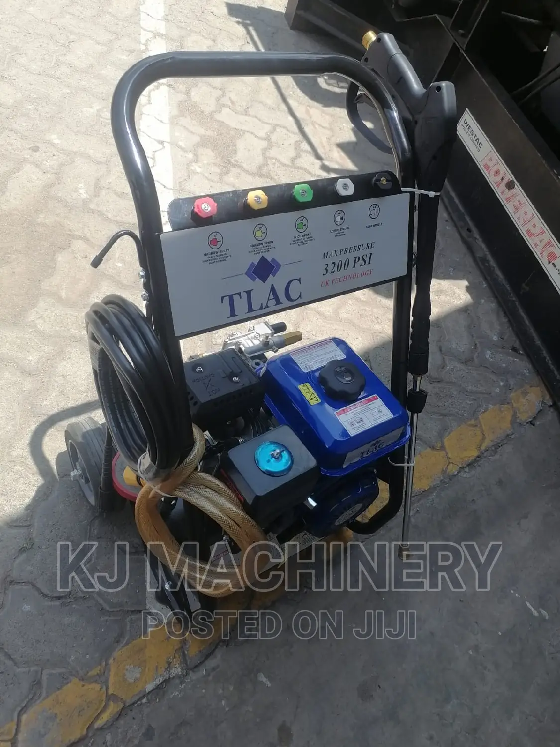 Gasoline Powered Carwashing Machine-Quality Tlac Brand