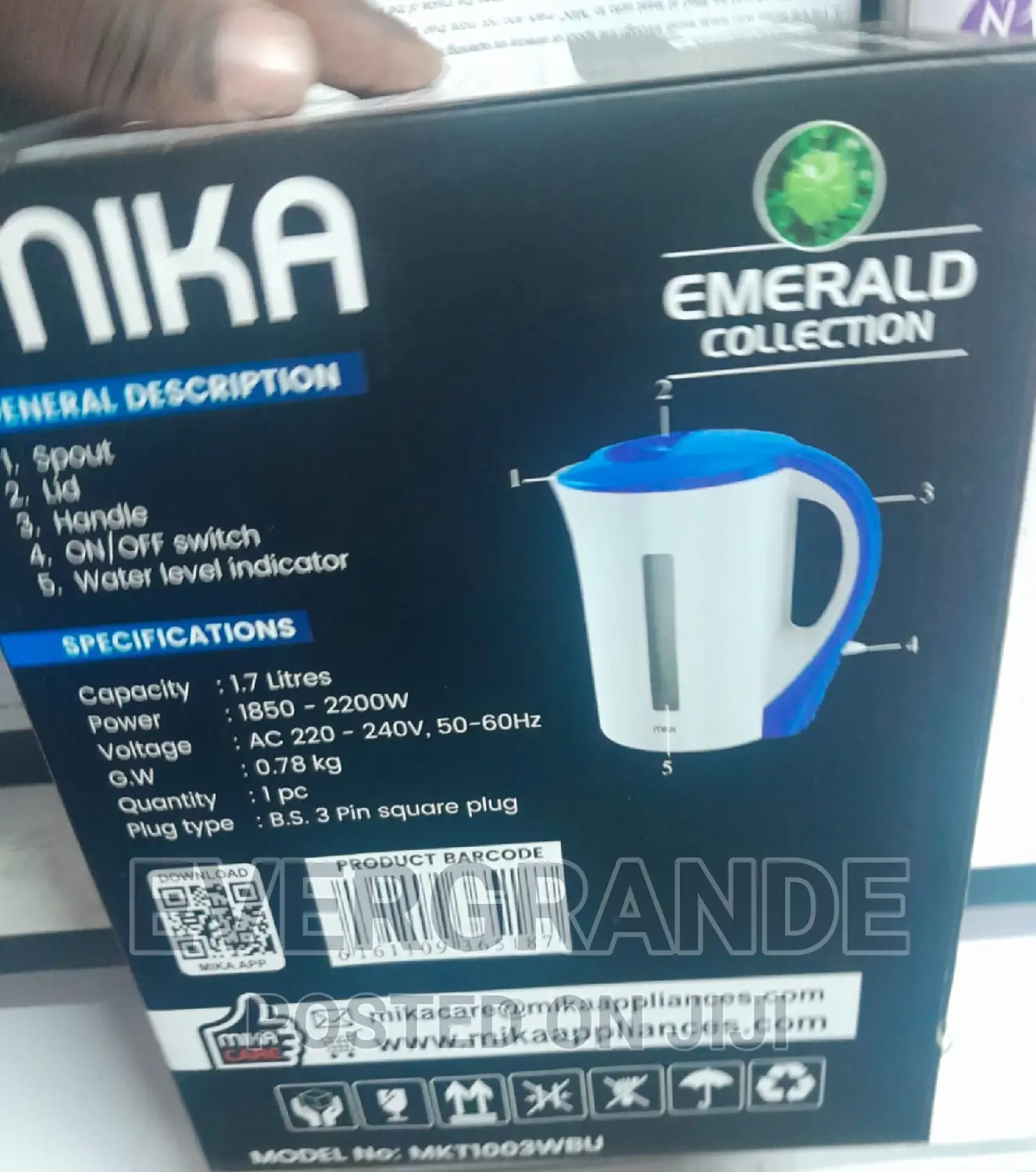 Electric Kettle Electric Kettle Mika