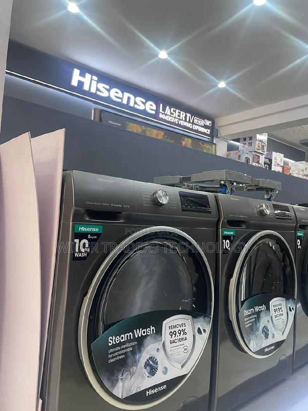Washing Machine
Hisense 10/6kg Washer-dryer Wdqy1014evjmt