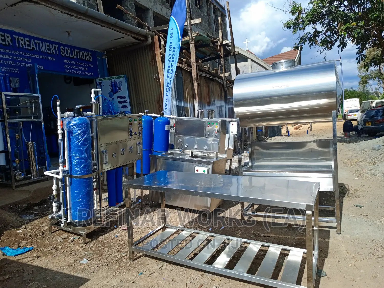 Water Purification Machines - Complete Set Up for Business
