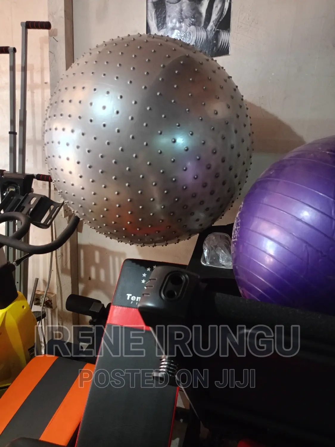 Spiked Exercise Gym Ball, 85cm
