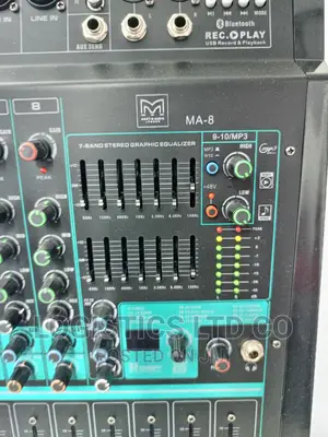 Martin Audio Powered Mixer,8channel With Bluetooth and USB