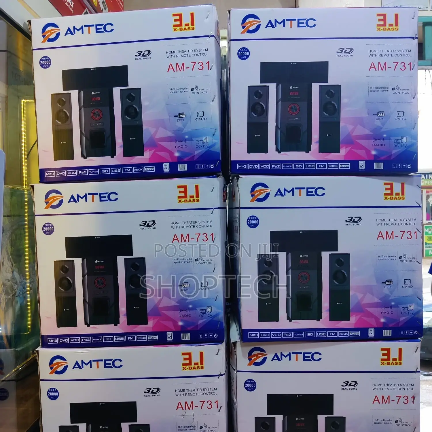 *Amtec 731 Hometheatre System