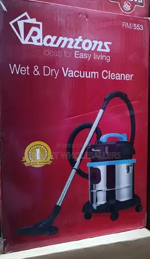 Vacuum Cleaner//Ramtons Wet and Dry Vacuum Cleaner Rm/553