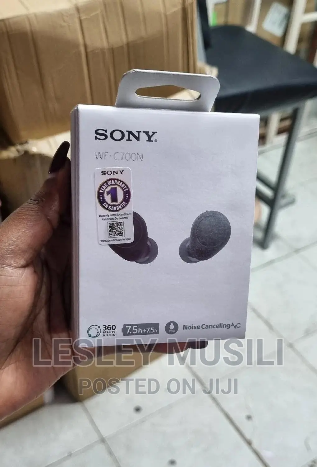 Sony WF-C700N Wireless, Bluetooth, Noise Cancelling Earbuds