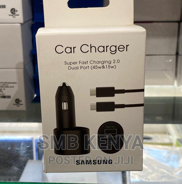 Samsung 45W Usb C Super Fast Charger (Dual Slot)