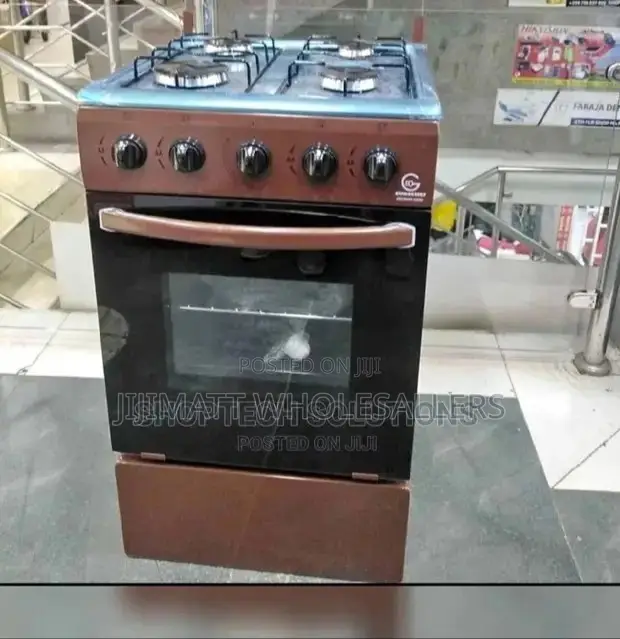 Eurochef 4 Gas Standing Cooker With Oven
