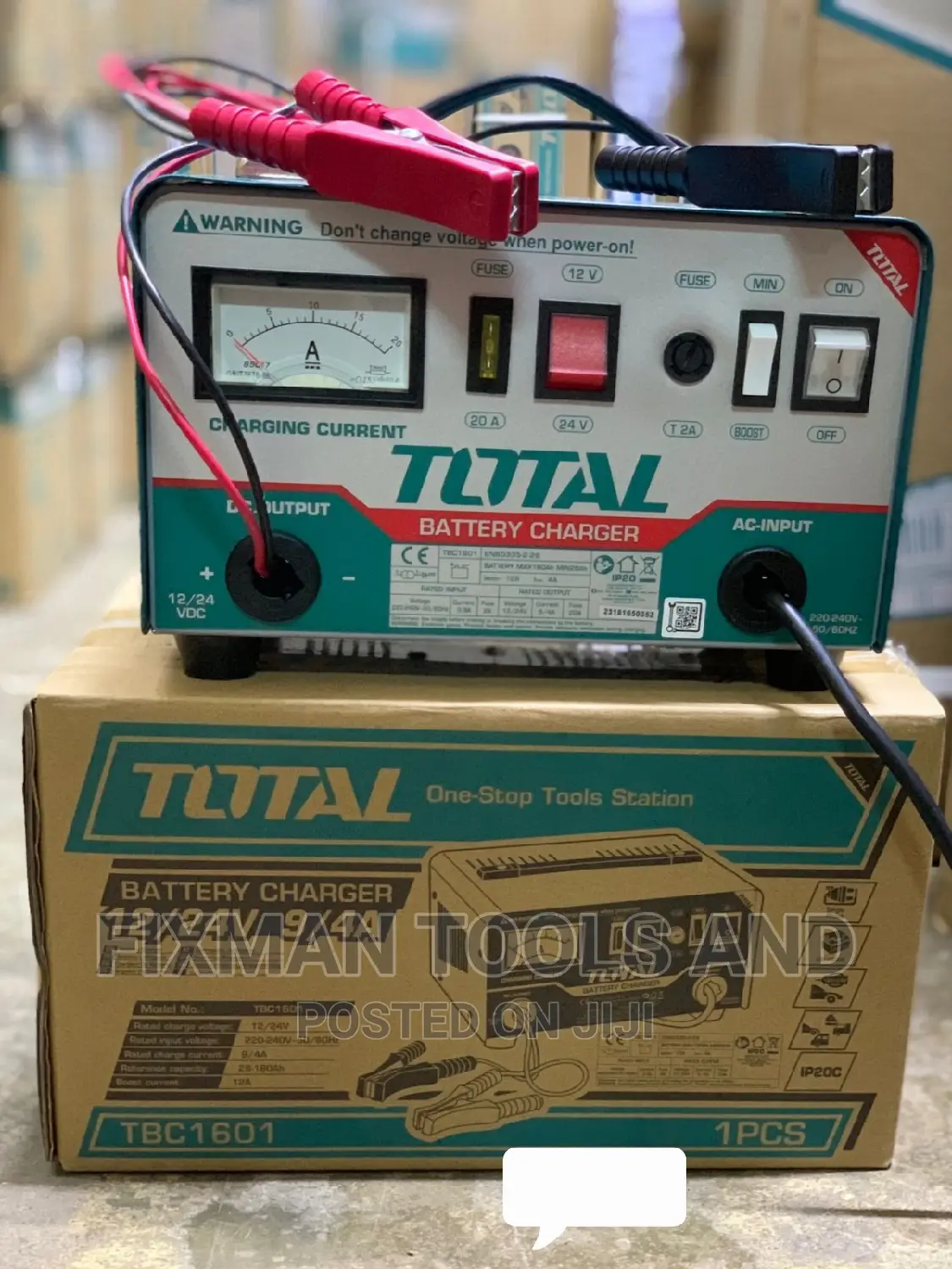 Total Battery Charge 12/24 v 9A