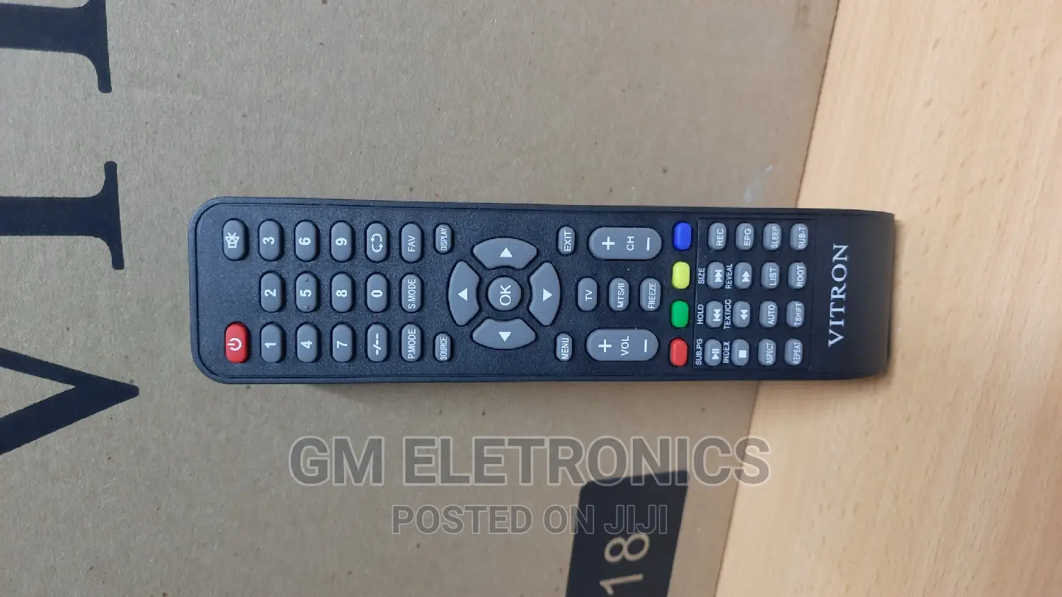 Vitron(HTC 3218) Replacement Remote.