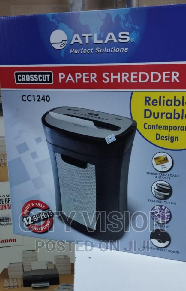 Atlas Cc1240 Shredder 12 Sheets (Cross-Cut) Cc1240 Shredder