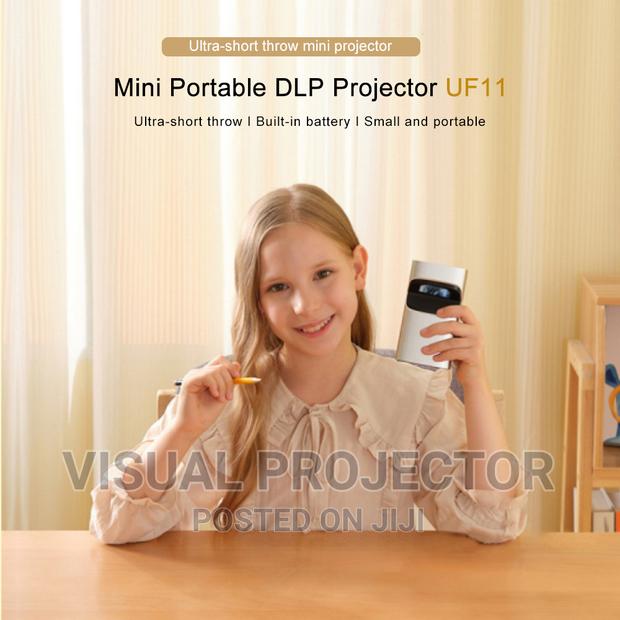 YUNDOO Smart Mini Ultra Short Throw Portable DLP Projector - thumbnail 3