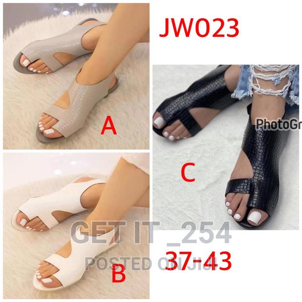 Crocodile High-quality Sandals - main view