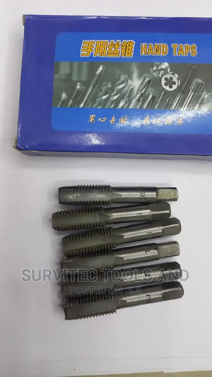 Threading Taps M16 and Holder